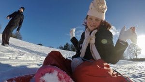 Sledging in Cumbria 2019